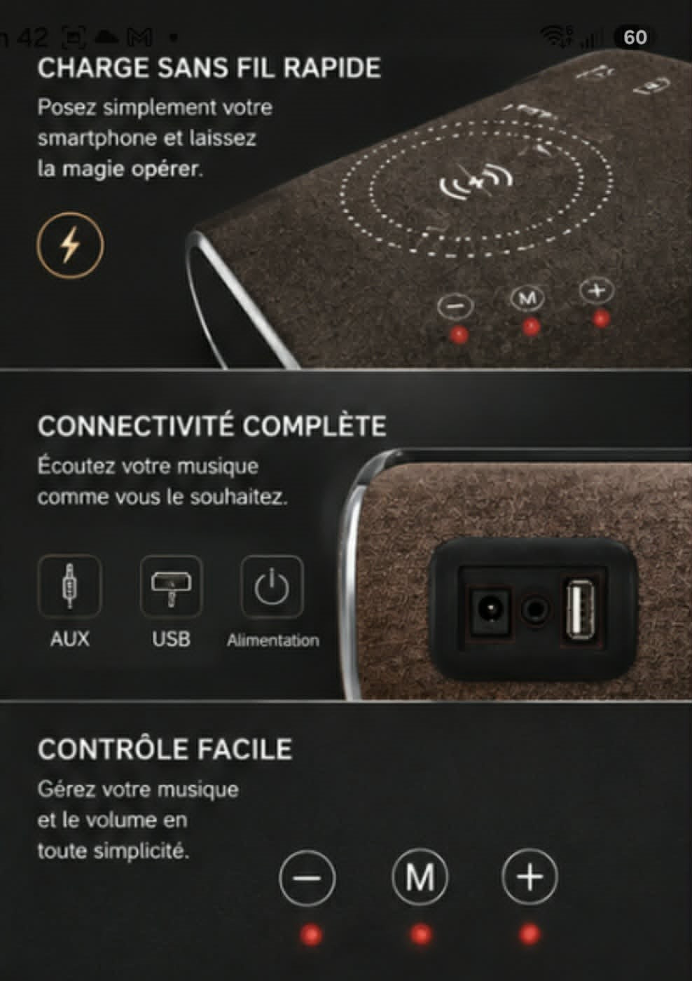 B * chargeur évasion sonore