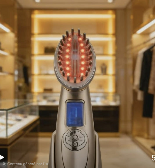 Electric laser radio fréquence pour cuire chevelus massage